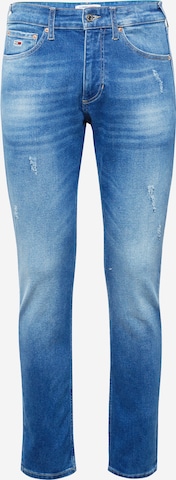 Tommy Jeans - regular Vaquero 'SCANTON' en azul: frente