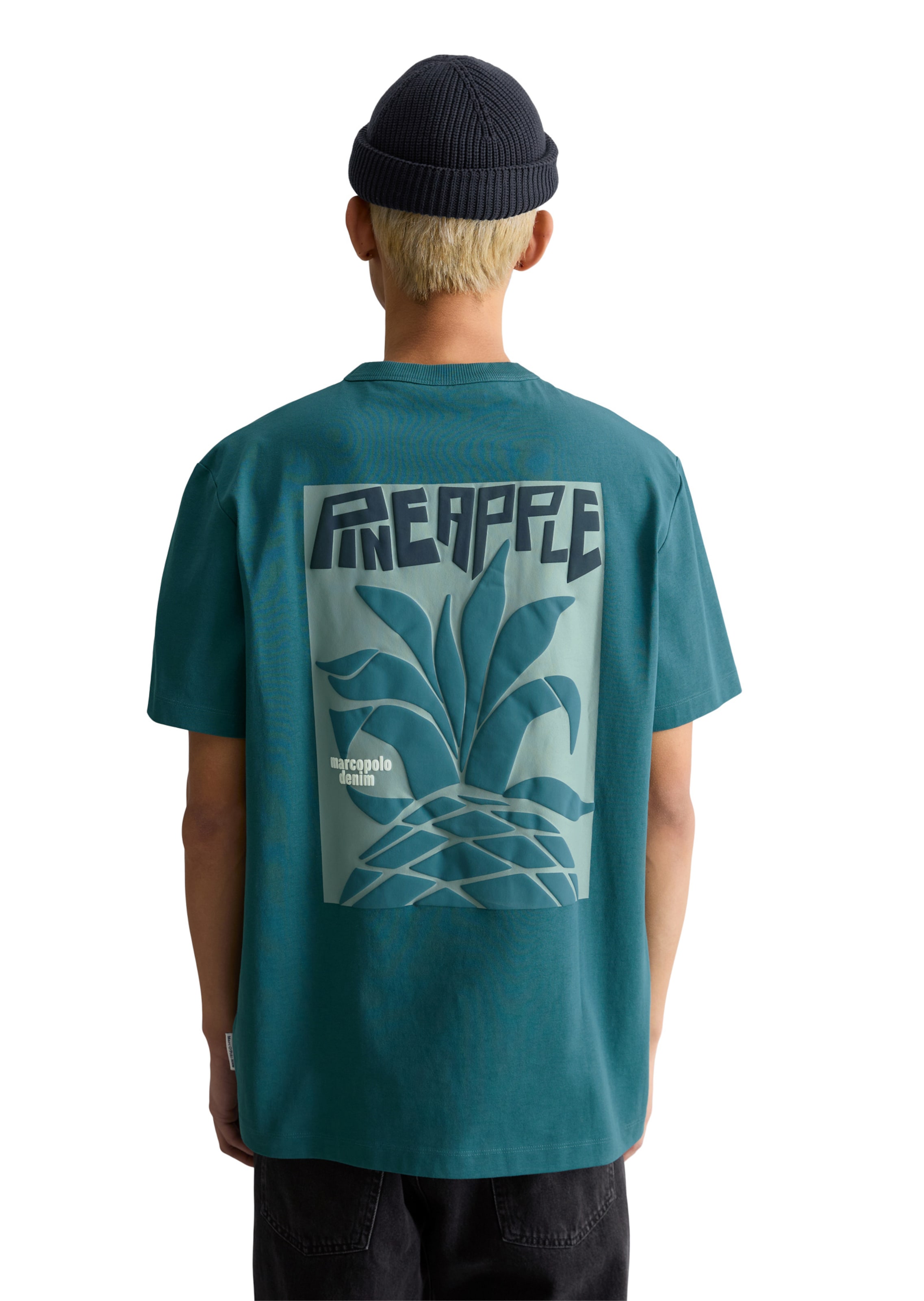 Marc O'Polo DENIM Shirt in Groen: voorkant