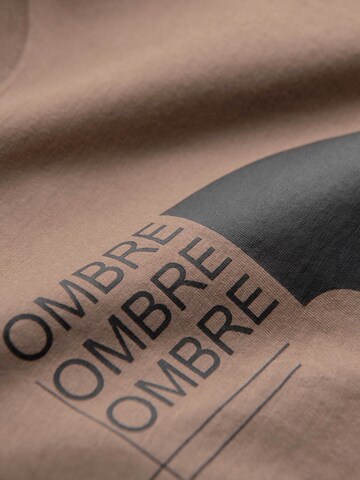 Ombre Shirt in Beige