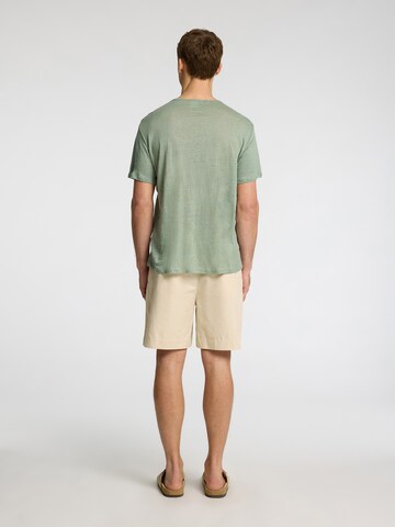 Maglietta 'SLHBET' di SELECTED HOMME in verde