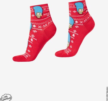 CALZEDONIA Socken 'The Simpson' in Rot: predná strana