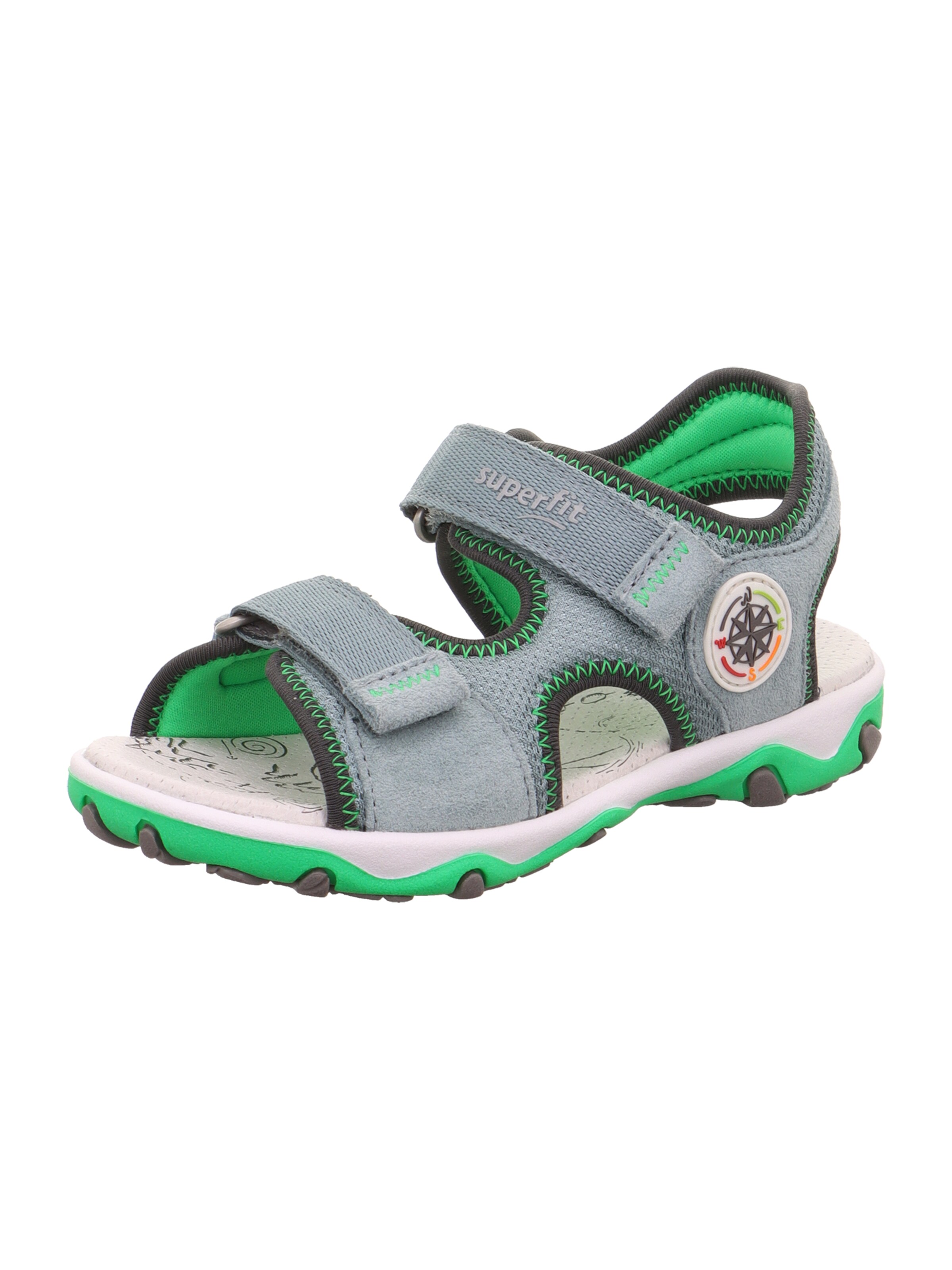SUPERFIT Sandals & Slippers 'MIKE 3.0' in Green: front