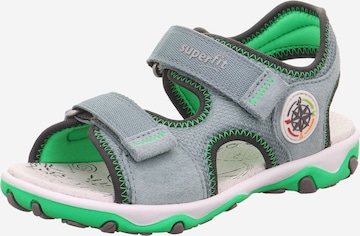 SUPERFIT Sandals & Slippers 'MIKE 3.0' in Green: front