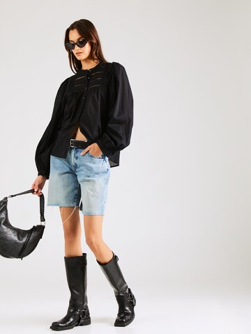 GAP Blouse in Zwart