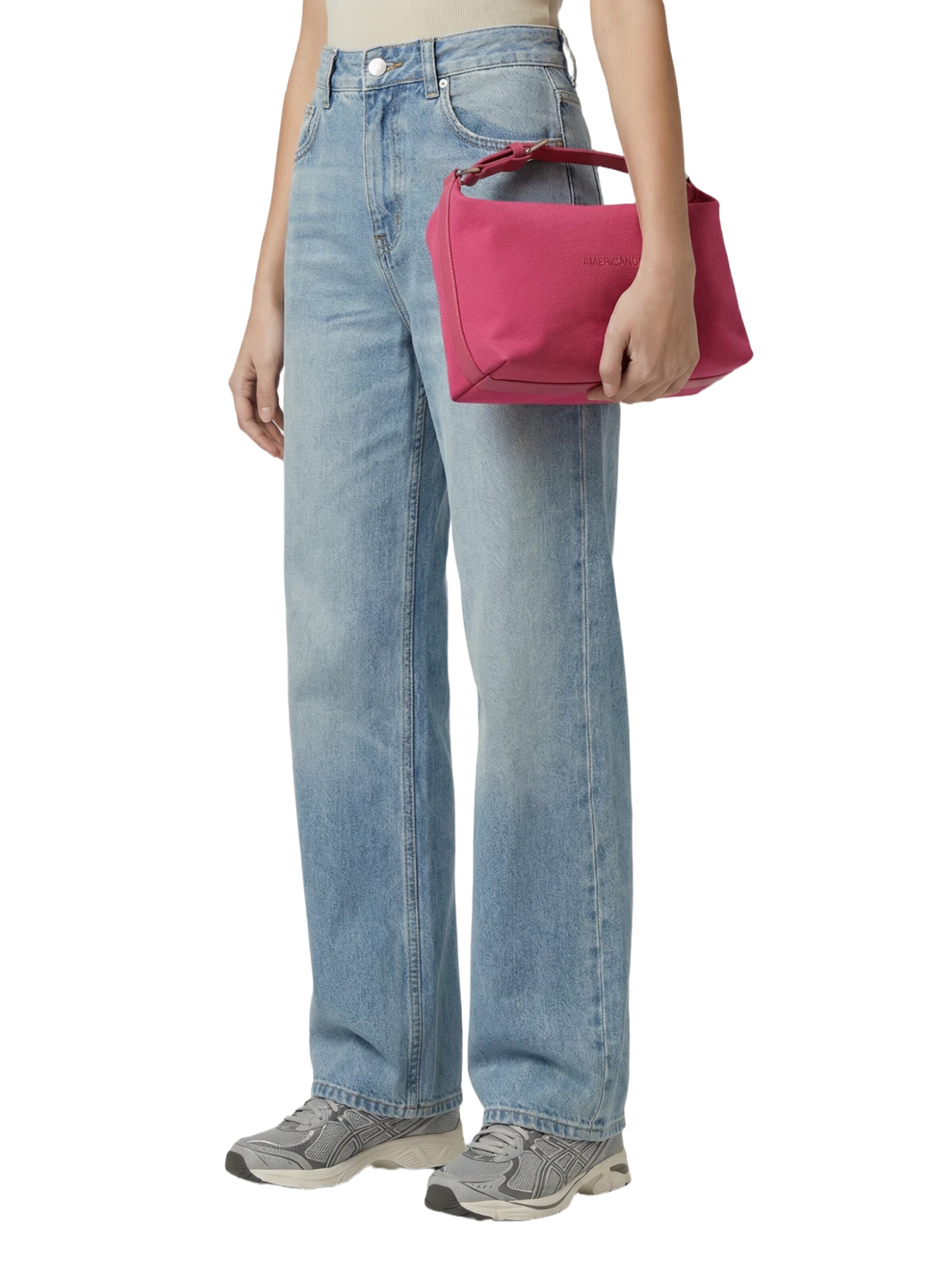 Borsa a mano 'Canvas Club' di americandreams in rosa