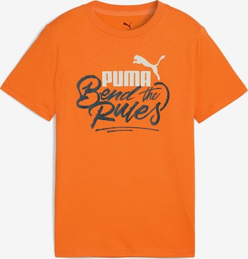 PUMA Shirt 'MID90s' in Orange: front