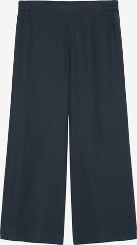 Marc O'Polo Wide leg Pants in Blue: front