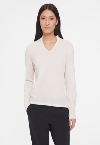 Peter Hahn Sweater in White: front