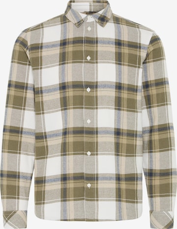 Fit confort Chemise 'CHRIS' !Solid en vert : devant