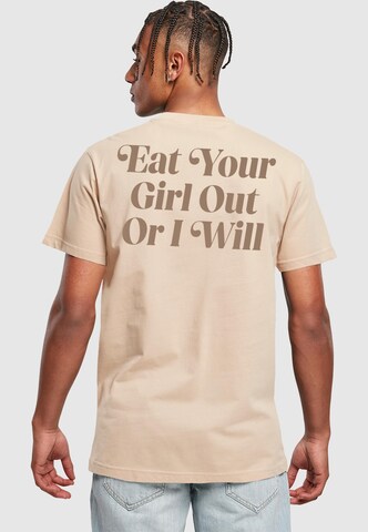 Mister Tee Shirt in Beige