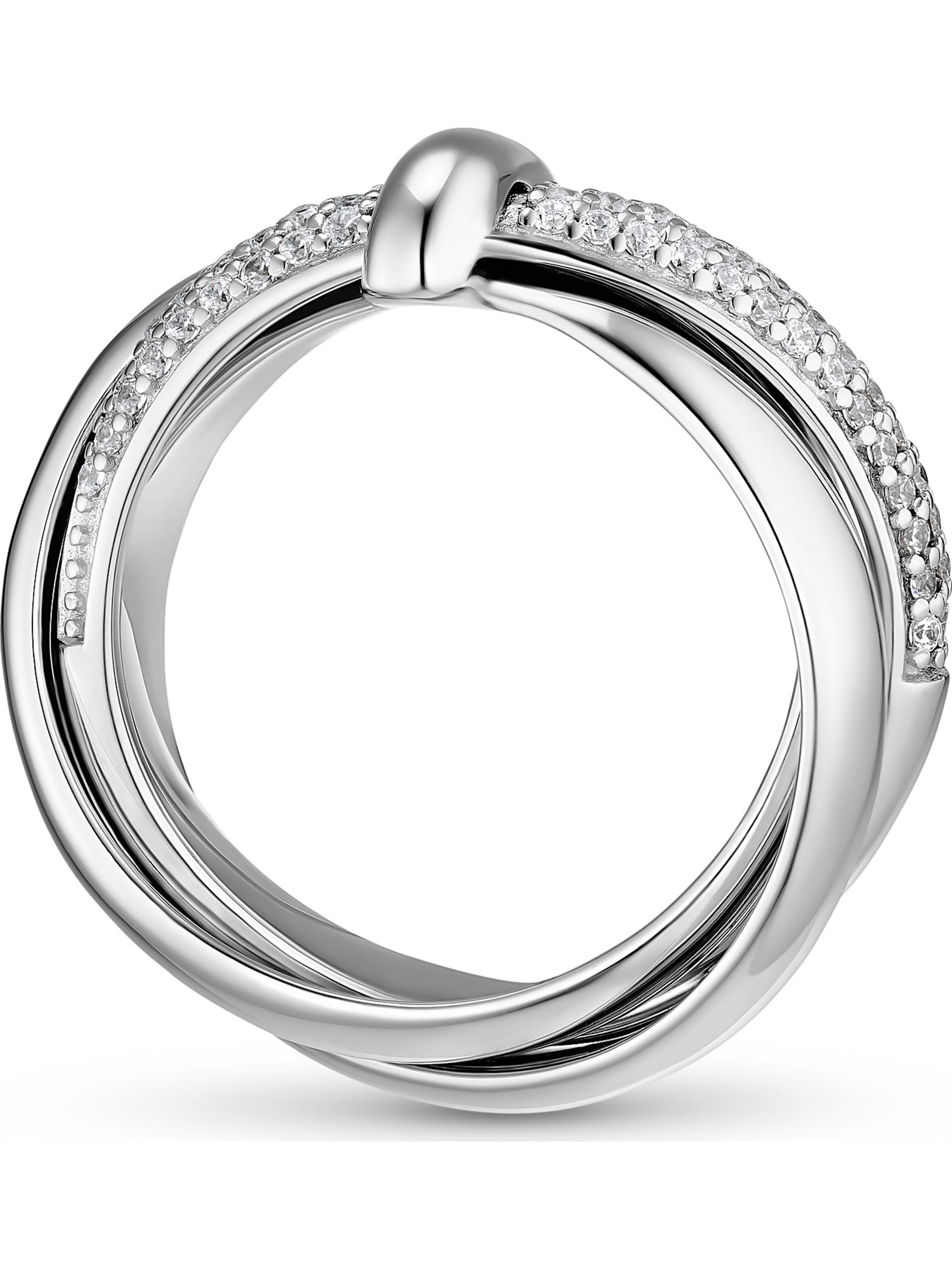 JETTE Ring in Silber