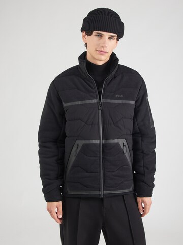 BOSS Jacke 'Snoozy' in Schwarz: Vorderseite