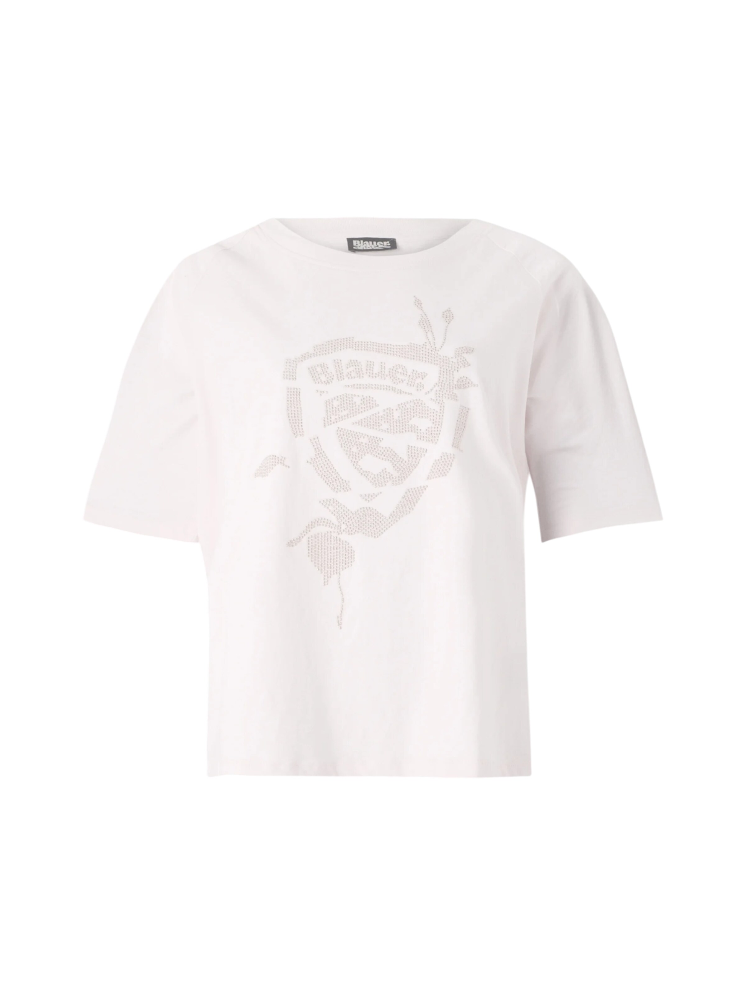 Blauer Shirt in Roze: voorkant