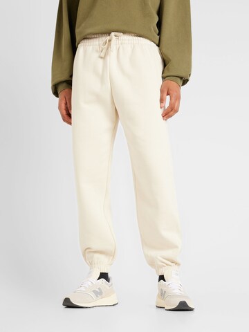 Effilé Pantalon TOPMAN en beige : devant