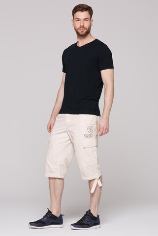 CAMP DAVID Regular Shorts in Beige