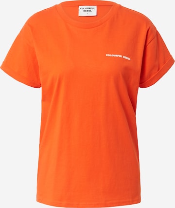 Colourful Rebel Shirt in Oranje: voorkant