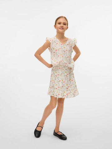 Chemisier 'VMJosie' Vero Moda Girl en blanc