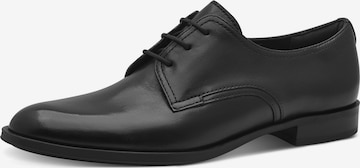 Tamaris Lace-Up Shoes in Black: front
