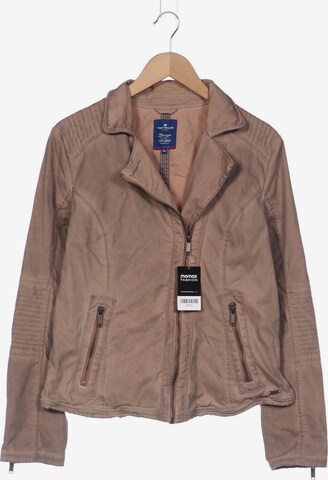 TOM TAILOR Jacket & Coat in XL in Brown: front