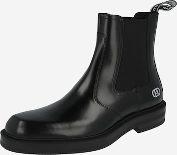 Karl Lagerfeld Chelsea boots 'KRAFTMAN' i svart: framsida