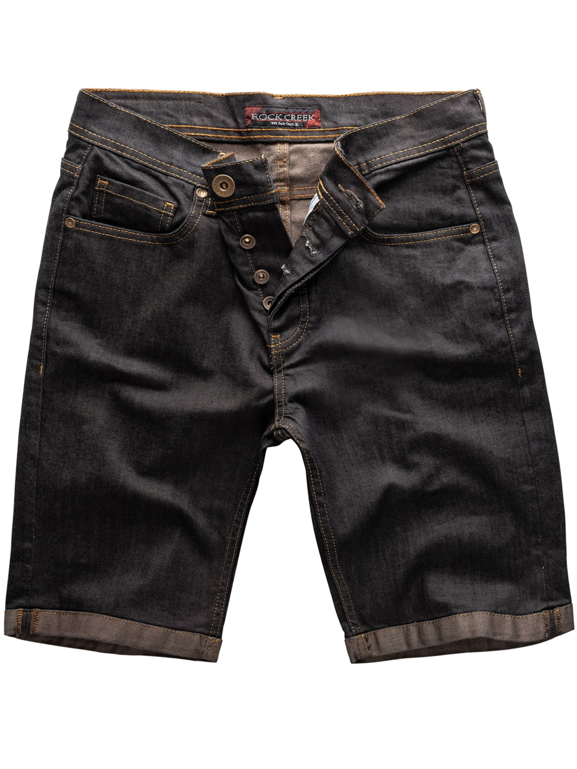 Rock Creek Regular Shorts in Blau: Vorderseite