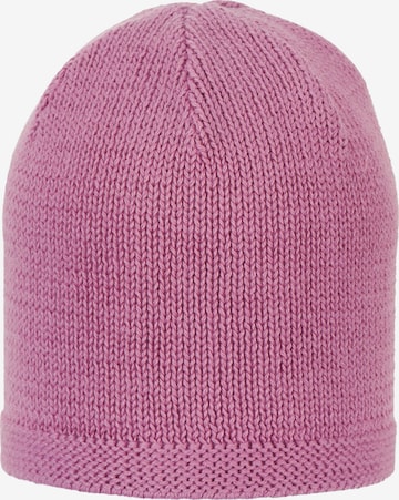 STERNTALER Beanie in Pink: front