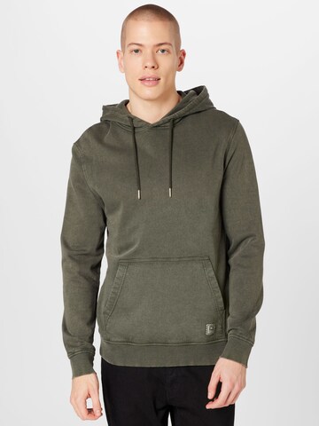 Only & Sons Sweatshirt 'RON' in Green: front