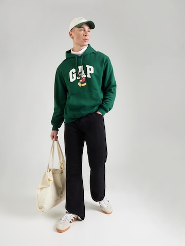 GAP Mikina 'DISNEY X GAP' - Zelená