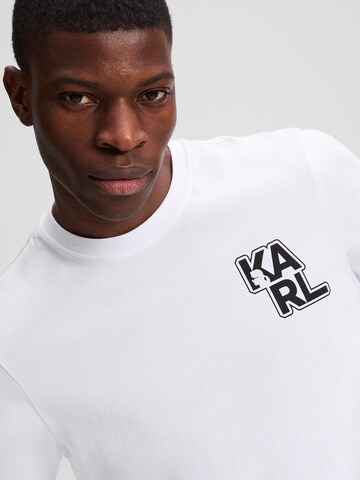 T-Shirt Karl Lagerfeld en blanc