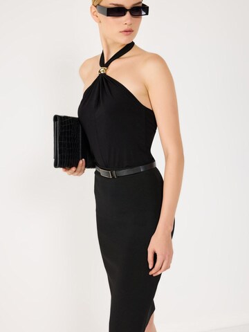 No Matter What Top in Zwart: voorkant