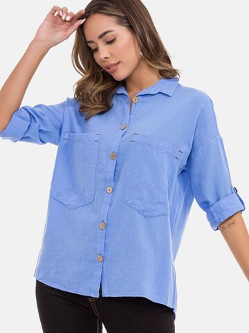 CIPO & BAXX Blouse in Blauw