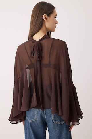 Trendyol Blus i brun