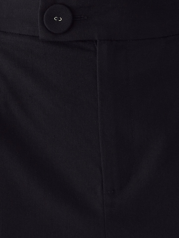 Willa Wide Leg Hose 'Rise' in Schwarz