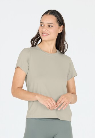 Athlecia Performance shirt 'Pacy' in Grey: front