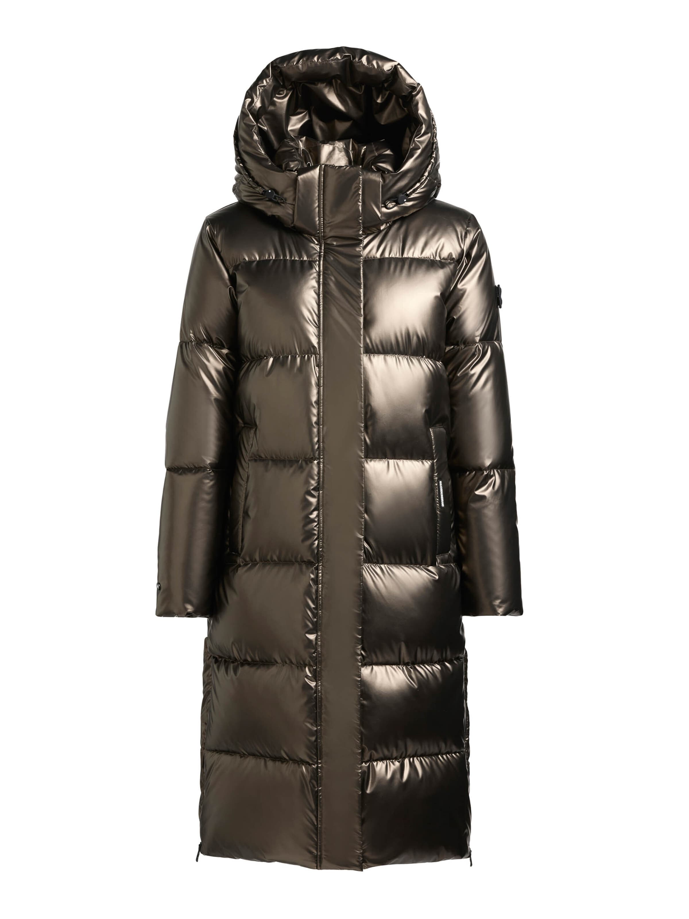 khujo Wintermantel 'Rachel2' in Grijs: voorkant