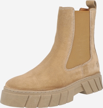 Apple of Eden Chelsea boots 'Dot' in Grijs: voorkant