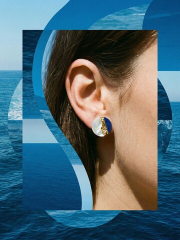 Nemomatheo Earrings 'Himmel und Meer' in Blue