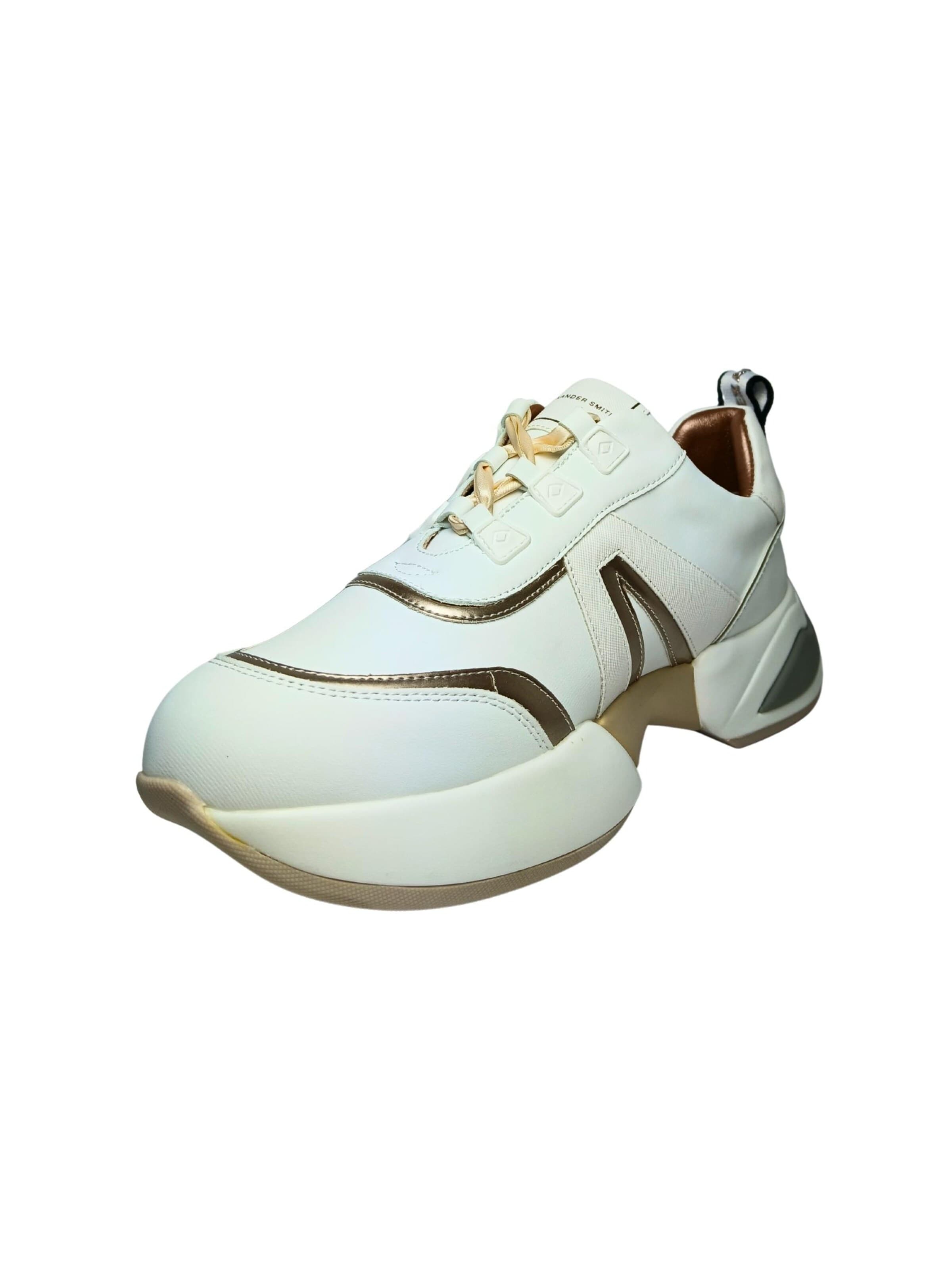 Alexander Smith Sneakers laag in Wit: voorkant