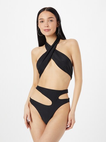 Bikini di Misspap in nero: frontale