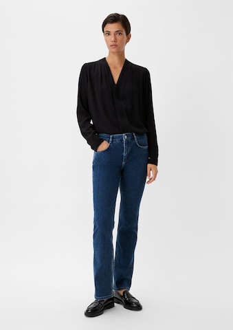 COMMA Regular Jeans in Blauw: voorkant