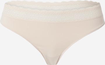 String TRIUMPH en beige : devant