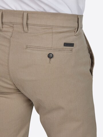 Effilé Pantalon chino 'Calais' PIERRE CARDIN en beige