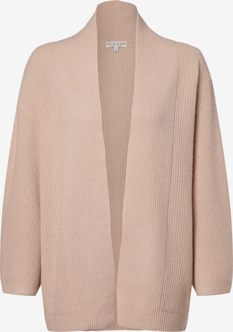 Cardigan Marie Lund en rose : devant