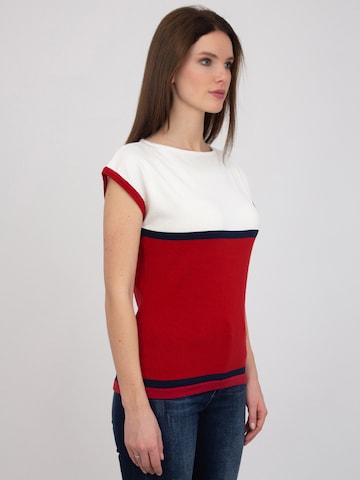 Sir Raymond Tailor Sweater 'Thaiss' in Red