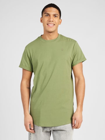 zaļš G-Star RAW T-Krekls: no priekšpuses