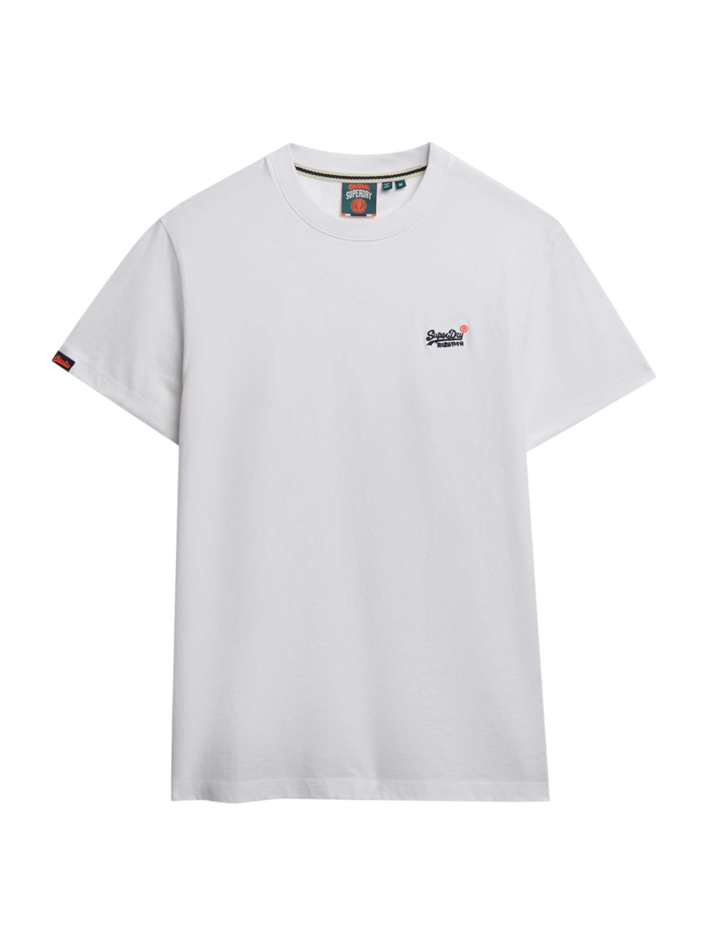 Superdry & Co Paita 'ESSENTIAL' värissä valkoinen: etupuoli