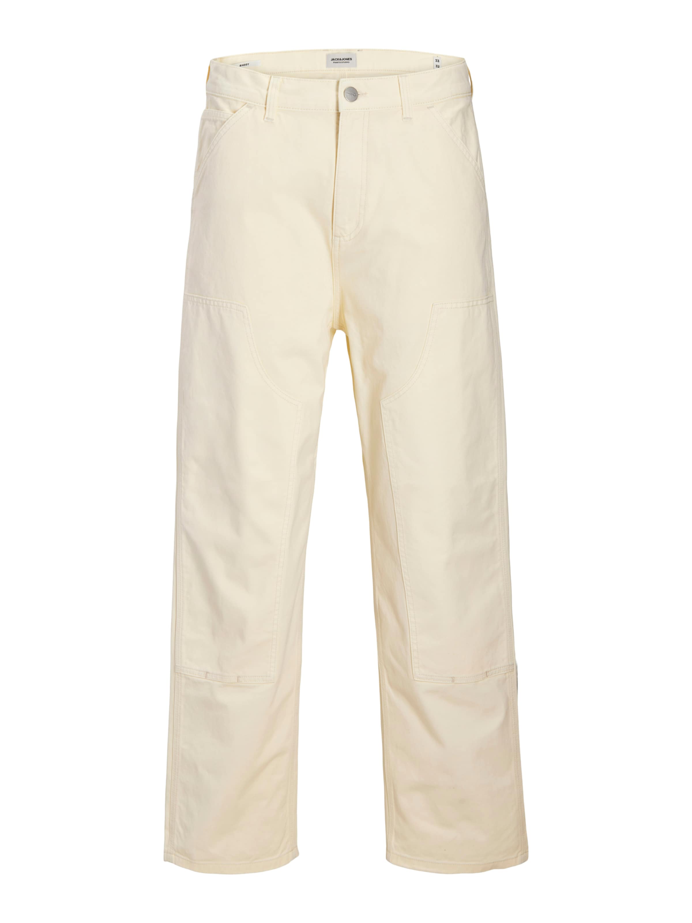 JACK & JONES - Calças 'JPSTALEX' em branco: frente