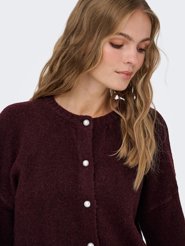 ONLY Cardigan i rød