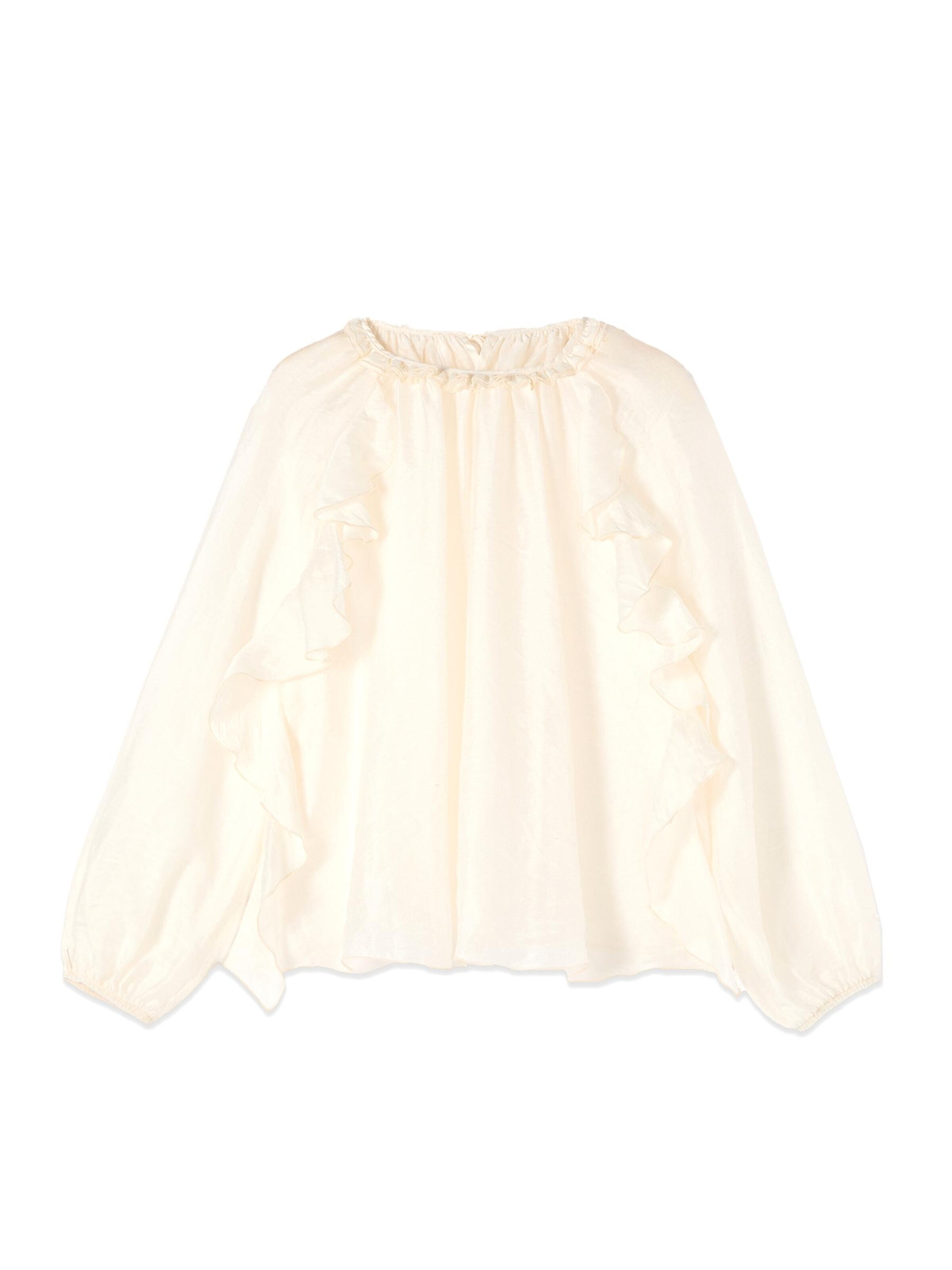 oltre - Blusa en blanco: frente