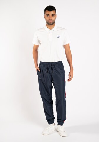 Sergio Tacchini Alt kitsenev Spordipüksid 'DANTE', värv sinine